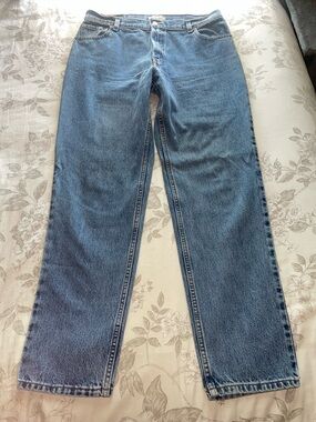 Levi's Y2K 550 Relaxed Tapered Jeans 16 Long Classic Vintage Preppy Old Money